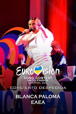 Eurovisión - Blanca Paloma canta 'EAEA'