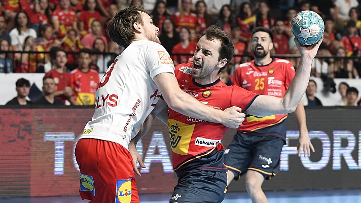 Balonmano - EHF Cup Selecciones Masculinas. 5ª jornada: España - Dinamar