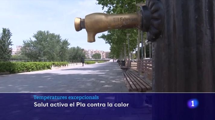 L'Informatiu - Les recomanacions per prevenir els efectes de la calor s'activen abans d'hora