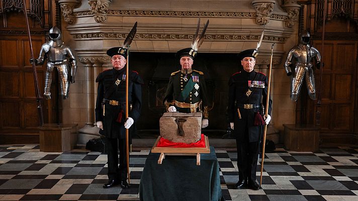 Telediario Fin de Semana - La Piedra del Destino llega a Londres para la coronación