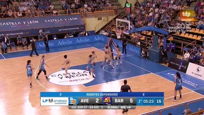  - La explosión triplista de Andrea Vilaró guía a Perfumerías Avenida a la final de liga