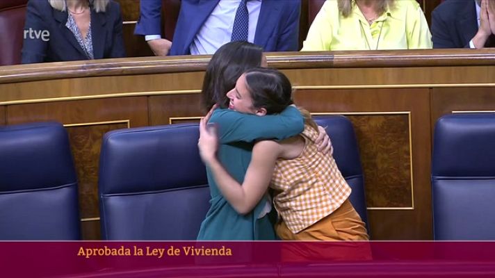 Parlamento - Primer paso de la Ley de Vivienda