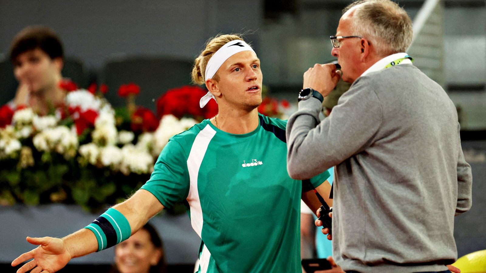 Davidovich - Rune: Así fue la polémica con el ojo de halcón del Mutua Madrid Open 2023