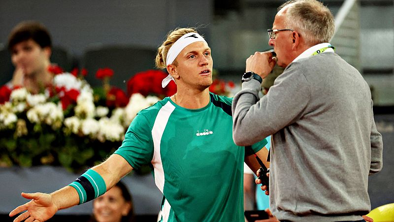 Davidovich - Rune: Así fue la polémica con el ojo de halcón del Mutua Madrid Open 2023