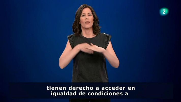 En lengua de signos - Una EvAU igual para todos.