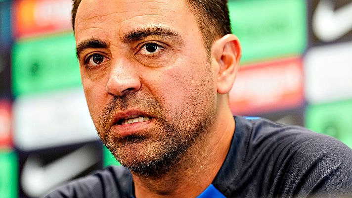 Fútbol - Xavi Hernández: "Desde enero estoy disfrutando como entrenador"