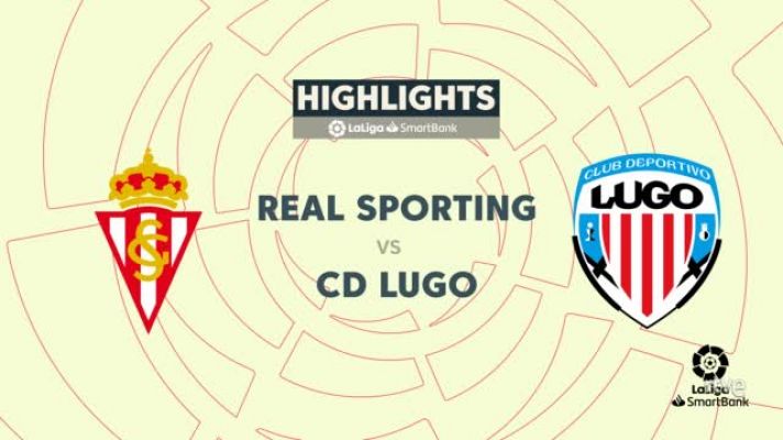 Resúmenes de LaLiga - Sporting - Lugo: resumen del partido. 38ª jornada de Segunda