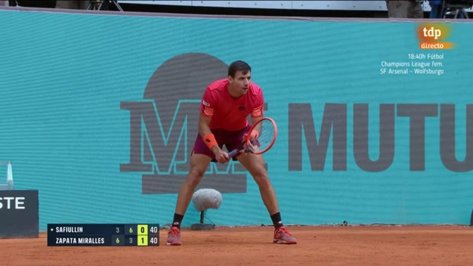 Mutua Madrid Open 2023 | Bernabé Zapata pasa a octavos de final