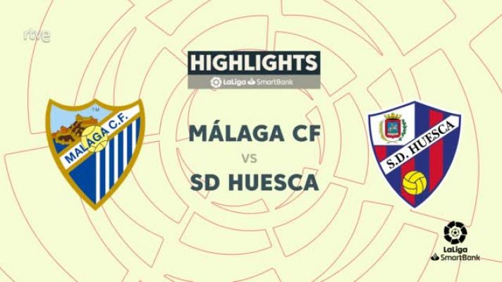 Resúmenes de LaLiga - Málaga - Huesca: resumen del partido 38ª jornada de Segunda