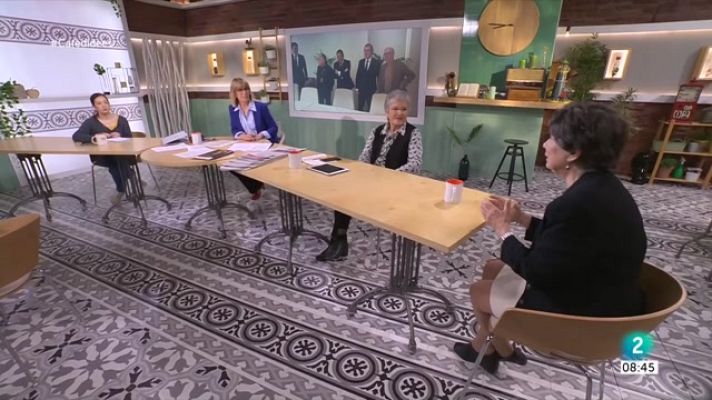 Cafè d'idees - Carme Elías, reducció de jornada i dia contra el bullying