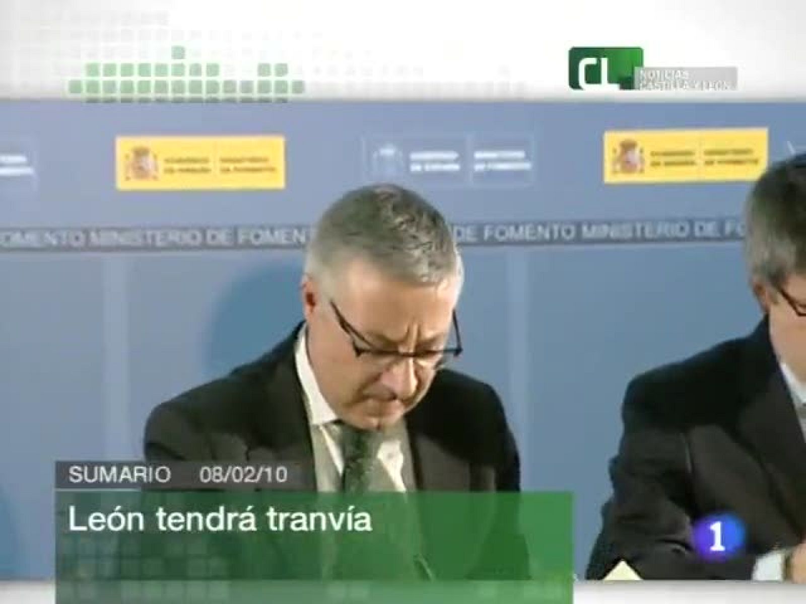 Noticias Castilla y León. Informativo Territorial de Castiilla y León. (08/02/10)