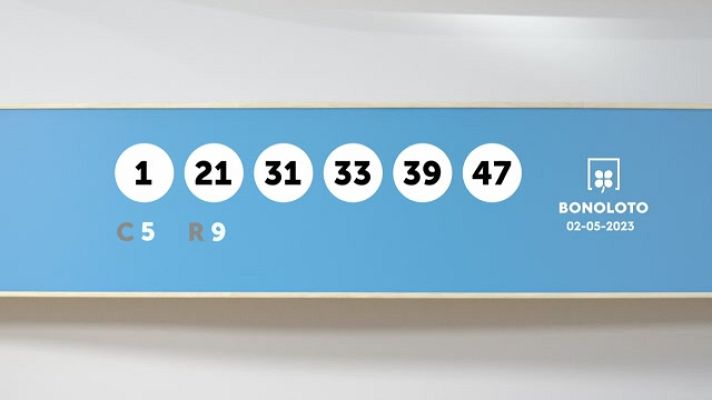SELAE - Sorteo de la Lotería Bonoloto y Euromillones del 02/05/2023