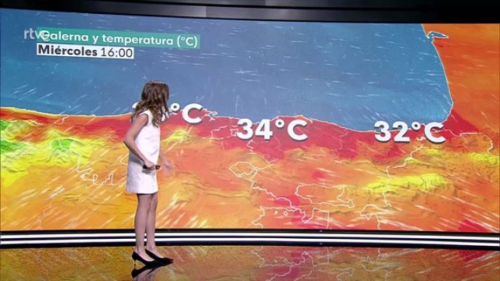 El tiempo - Temperaturas máximas en ascenso salvo en la zona de Levante, Baleares y Canarias