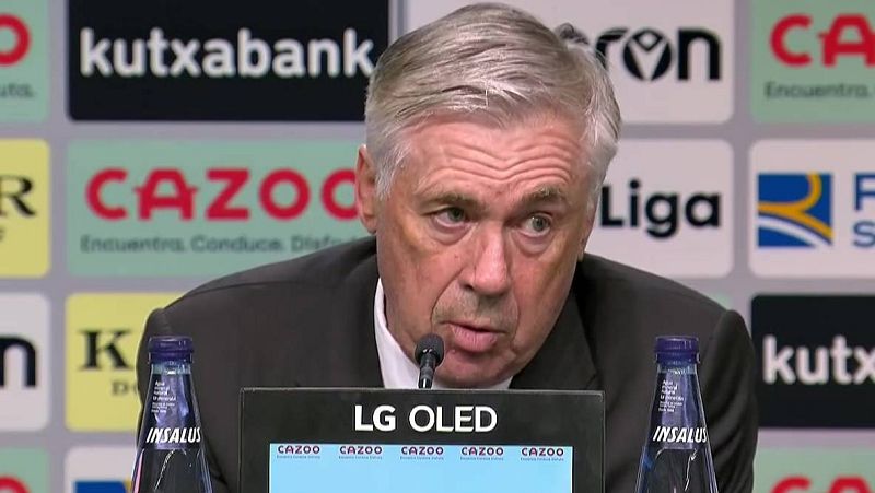 Ancelotti no cree que la derrota contra la Real afecte a la final de Copa del Rey