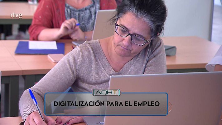 Aquí hay trabajo - Formación digital para todos