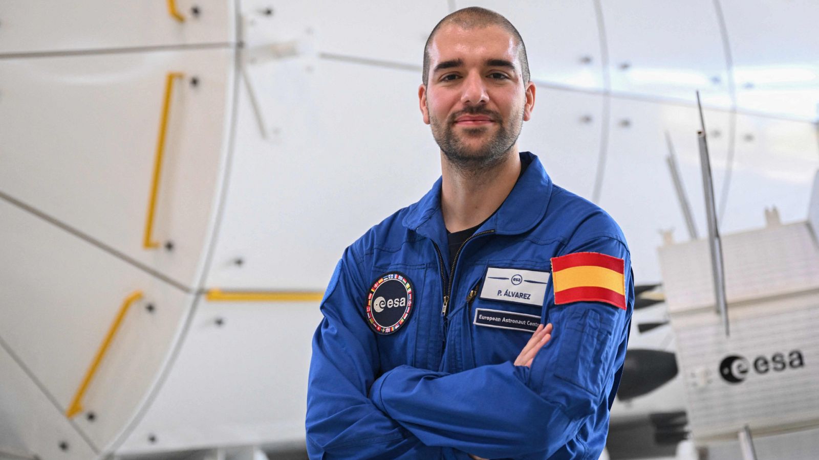 El astronauta español Pablo Álvarez comienza su entrenamiento antes de viajar al espacio | Ver