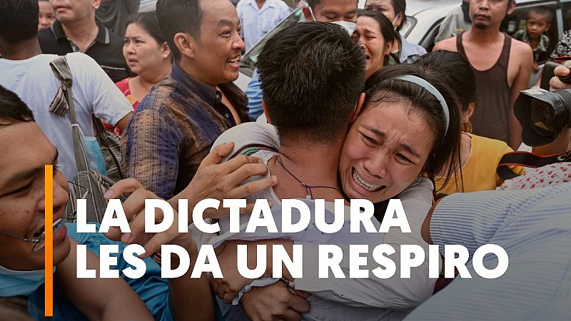 La junta militar que gobierna Myanmar con mano de hierro libera a 2.100 presos políticos
