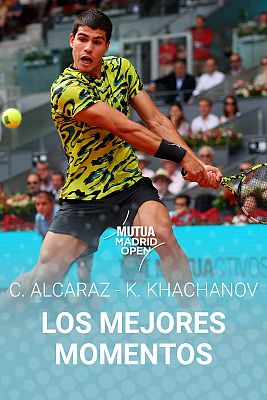Tenis - Madrid Open | Carlos Alcaraz - Karen Khachanov. Resumen