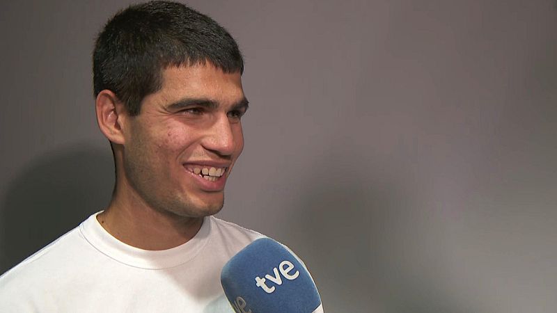 Alcaraz, a RTVE: "Tuve que calmar los caballos que tengo dentro para pensar con claridad"