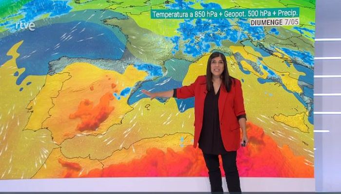 El temps - Tres dies de sol i calor. Ruixats i menys calor, diumenge