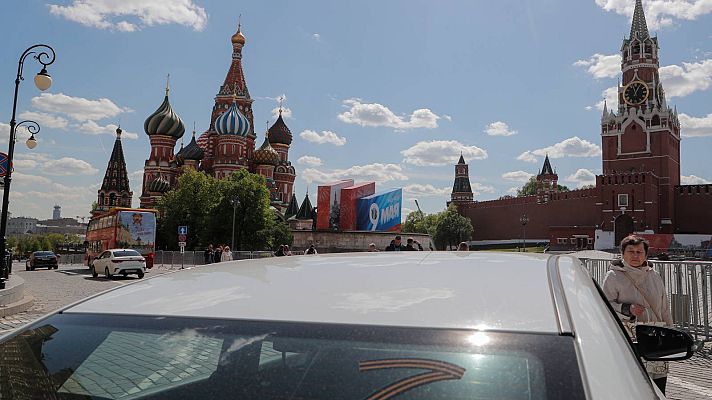 Telediario 1 - Moscú extrema la seguridad tras el supuesto ataque al Kremlin
