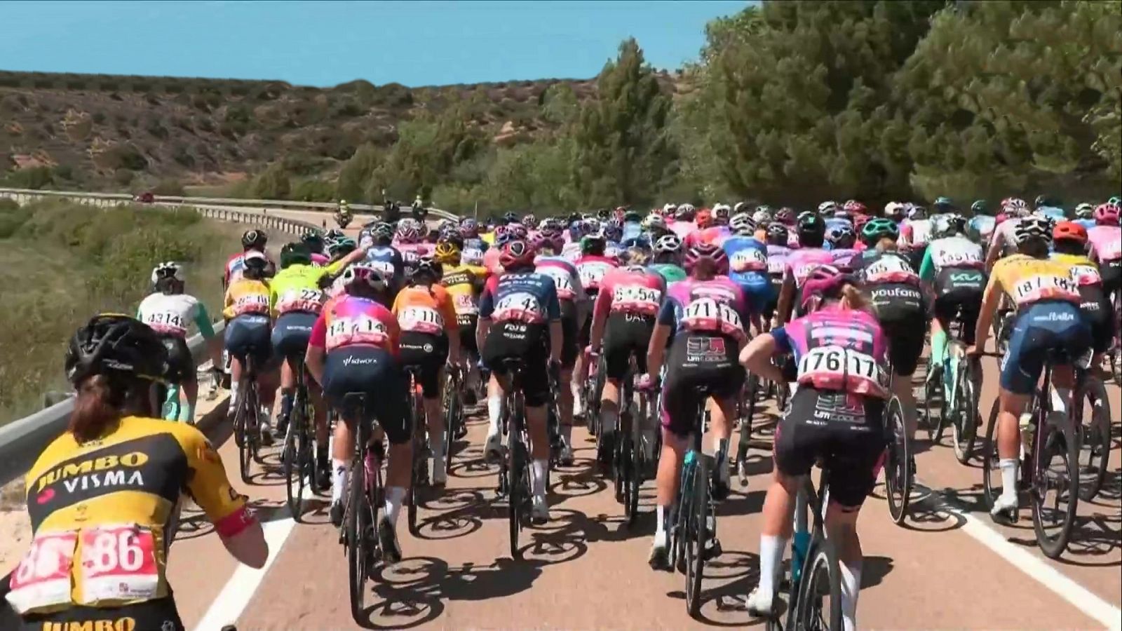 Ciclismo - Vuelta a España Femenina. 4ª etapa: Cuenca - Guadalajara - ver ahora
