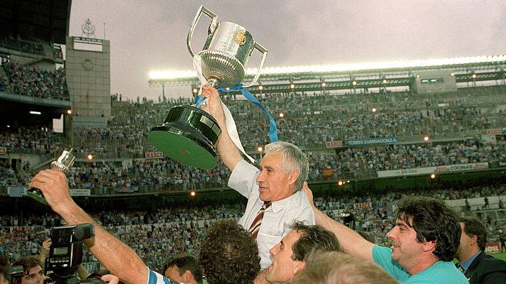 Fútbol - Arsenio Iglesias, de las lágrimas del 94 al éxito del 95