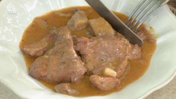 Ahora o nunca - Receta de presa ibérica en salsa