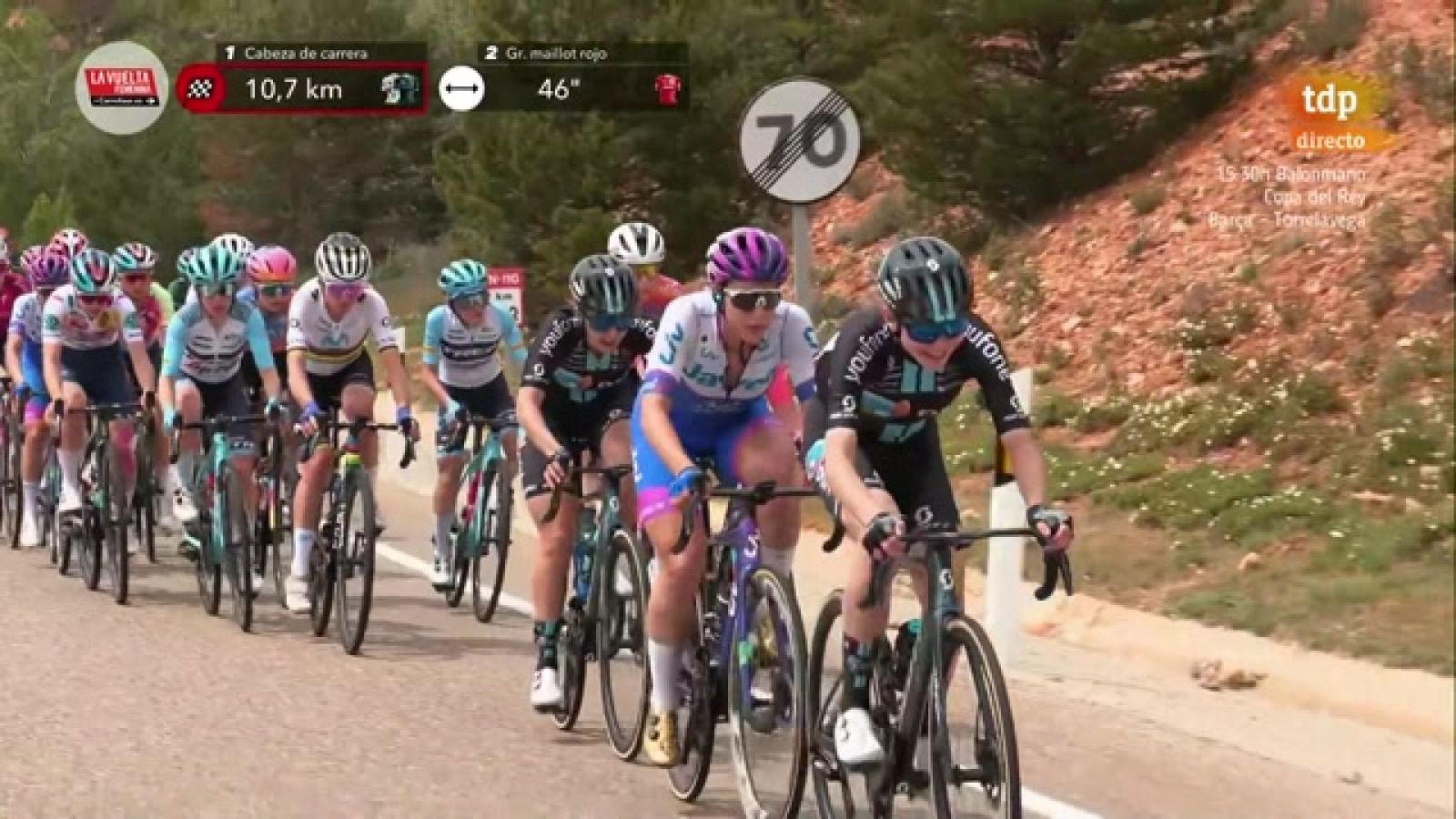 Ciclismo - Vuelta a España Femenina. 5ª etapa: La Cabrera - Mirador de Peñas Llanas / Riaza - ver ahora
