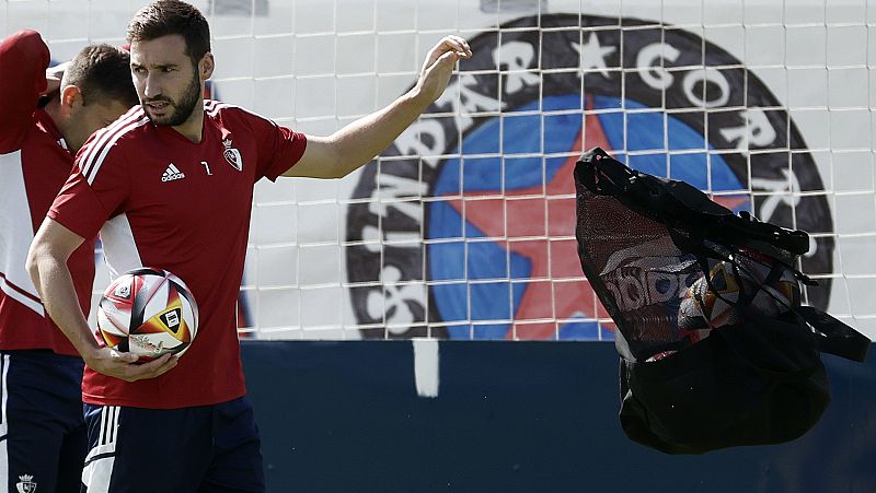 Pablo Ibáñez y Jon Moncayola, exponentes de la cantera de Osasuna