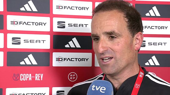 Fútbol - Jagoba Arrasate, a RTVE: "Nuestra ilusión es más fuerte porque está cargada de argumentos"