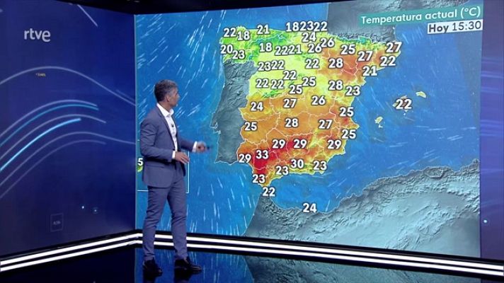 El tiempo - Intervalos de viento fuerte en la costa noroeste de Galicia y en Canarias