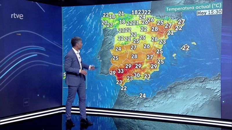 Intervalos de viento fuerte en la costa noroeste de Galicia y en Canarias - ver ahora