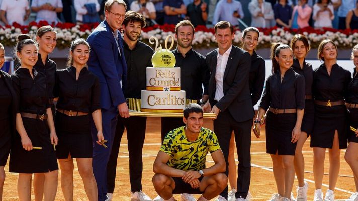Carlos Alcaraz - Borna Coric: cumpleaños en el MMO - Tenis | Ver