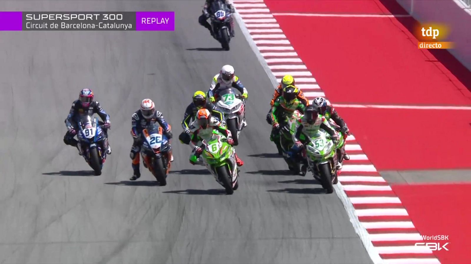 Motociclismo - Campeonato del Mundo Superbike. Prueba Catalunya - WorldSSP 300 1ª carrera - ver ahora
