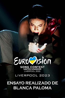 Eurovisión - Vídeo exclusivo del ensayo realizado de Blanca Paloma