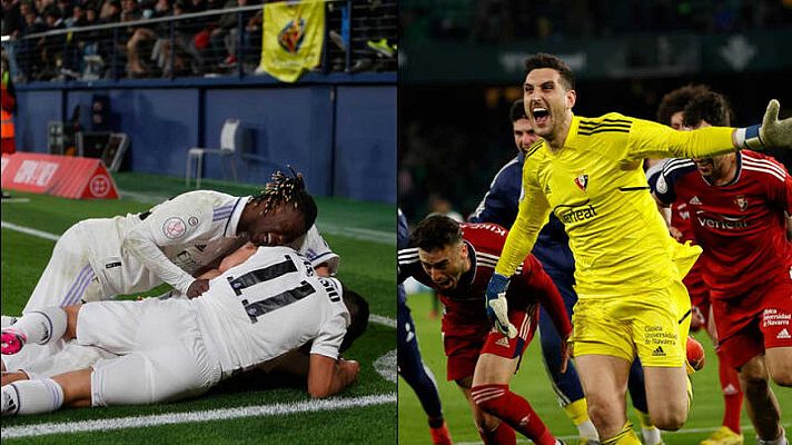 Telediario Fin de Semana - El tortuoso camino de Madrid y Osasuna hasta la final de Copa del Rey 2023