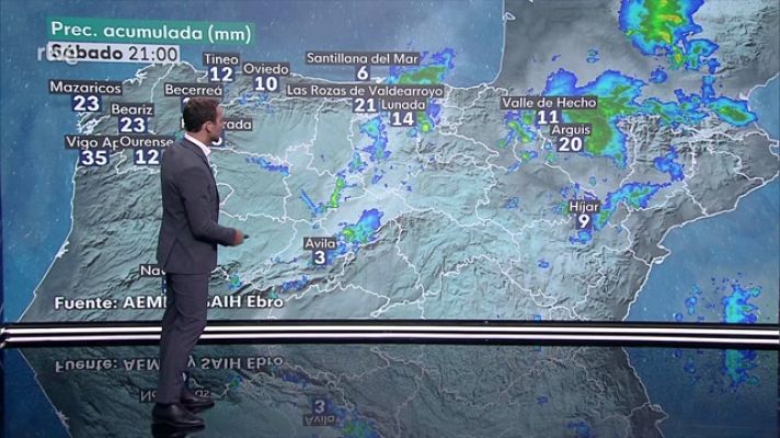 El tiempo - Intervalos de viento fuerte en Canarias