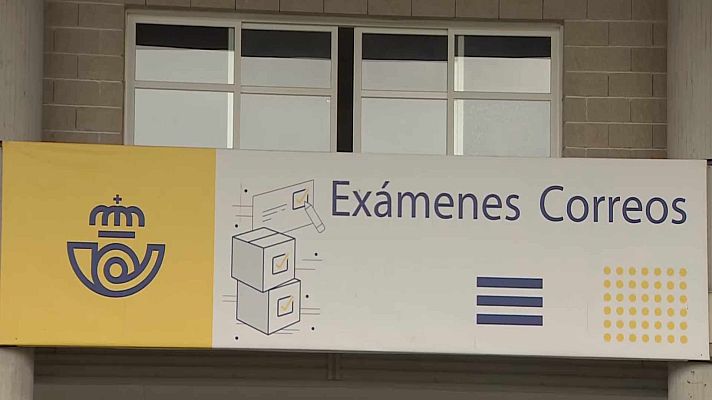 Telediario Fin de Semana - Correos arranca las oposiciones de su mayor oferta de empleo en décadas