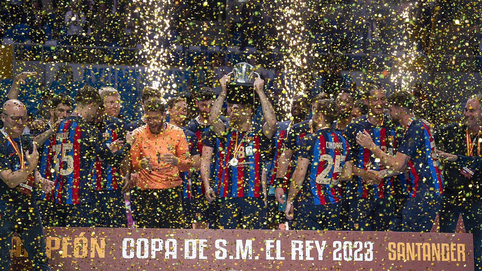 Final Copa del Rey de balonmano 2023 | Barcelona 34-23 Ciudad de Logroño