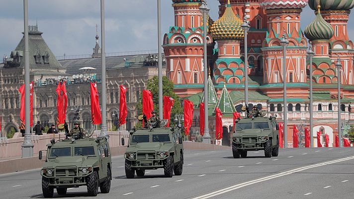 Telediario Fin de Semana - Moscú se prepara para celebrar el Día de la Victoria contra los nazis en la Segunda Guerra Mundial