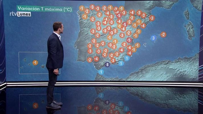 El tiempo - Intervalos de viento fuerte en Canarias