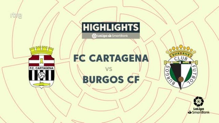 Resúmenes de LaLiga - Cartegena - Burgos: resumen del partido de la 39ª jornada 