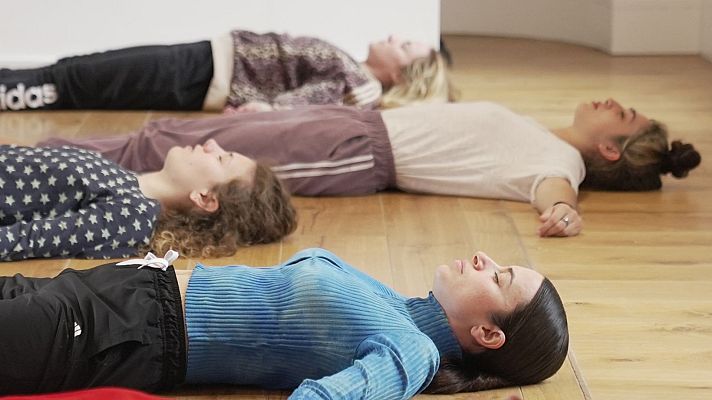 Eurovisión - La tabla de ejercicios de Blanca Paloma en Eurovisión