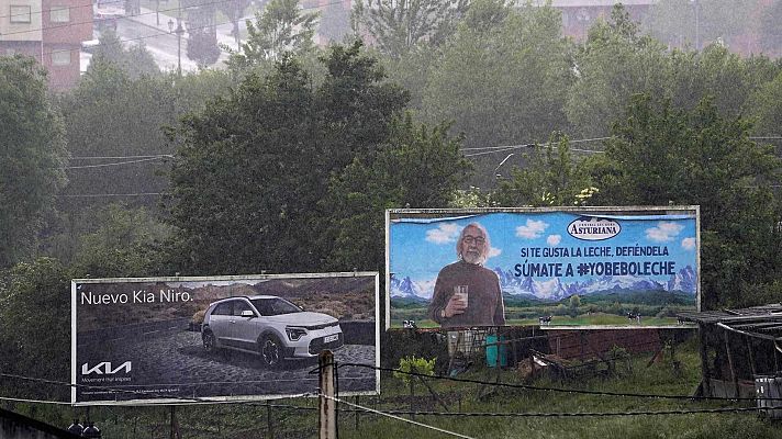 El tiempo - Un frente atlántico dejará chubascos ocasionales en el tercio norte peninsular