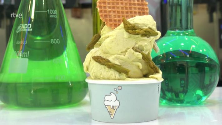 Ahora o nunca - Helado de espárragos trigueros