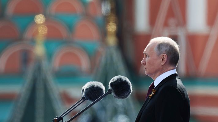 Telediario 1 - Putin promete vencer ante la agresión occidental en el Día de la Victoria