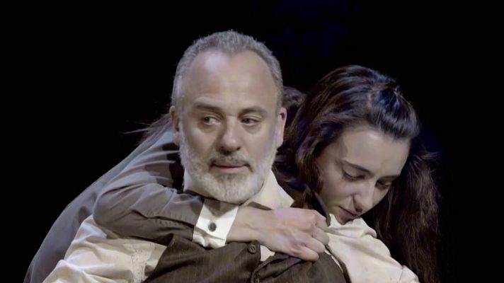 Telediario 1 - Javier Gutiérrez interpreta a Paco en la primera adaptación teatral de 'Los Santos Inocentes'