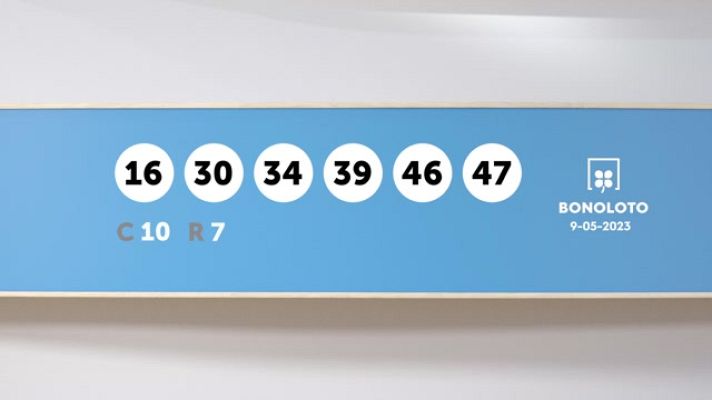SELAE - Sorteo de la Lotería Bonoloto y Euromillones del 09/05/2023