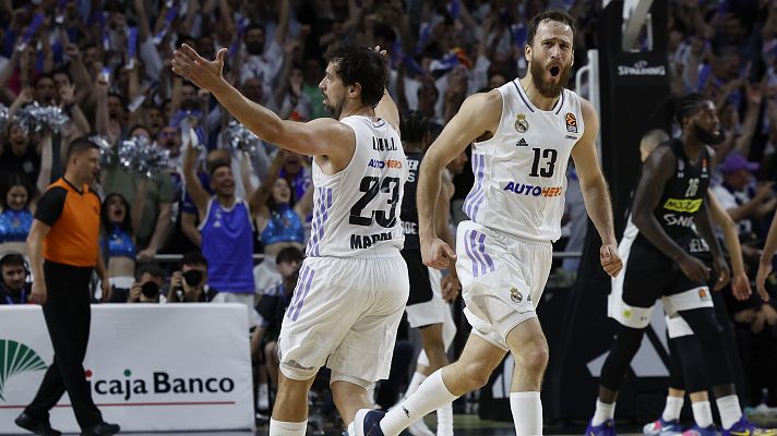 Telediario Matinal - El Madrid remonta al Partizán y se mete en la Final Four de la Euroliga